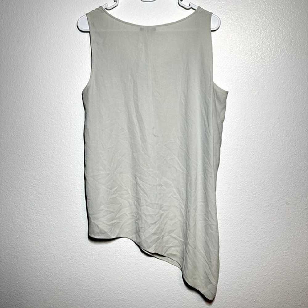 Eileen Fisher Tank Blouse 100% Silk Sleeveless As… - image 5