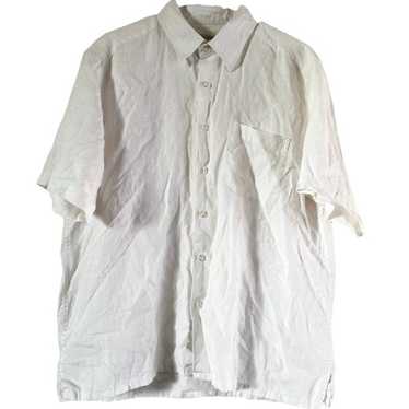 Pronto Uomo Button Down Shirt Short Sleeve Chest … - image 1