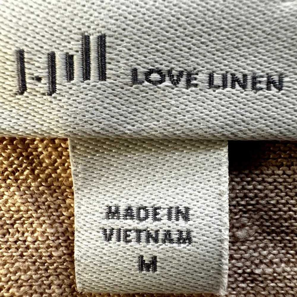 J. Jill - J.Jill Love Linen Mixed Medium Tunic Bl… - image 2