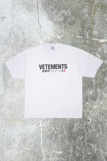 Vetements logo shirt - Gem