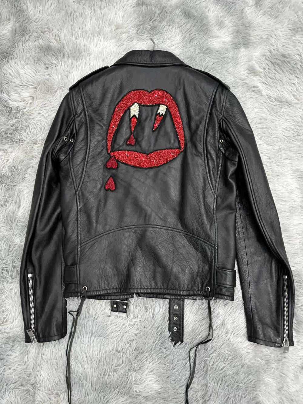 Saint Laurent SLP L17 Bloodtooth Leather Jacket - image 1