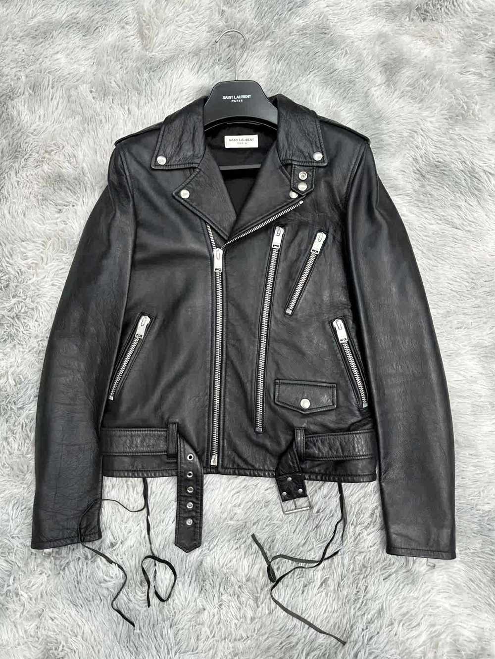 Saint Laurent SLP L17 Bloodtooth Leather Jacket - image 2