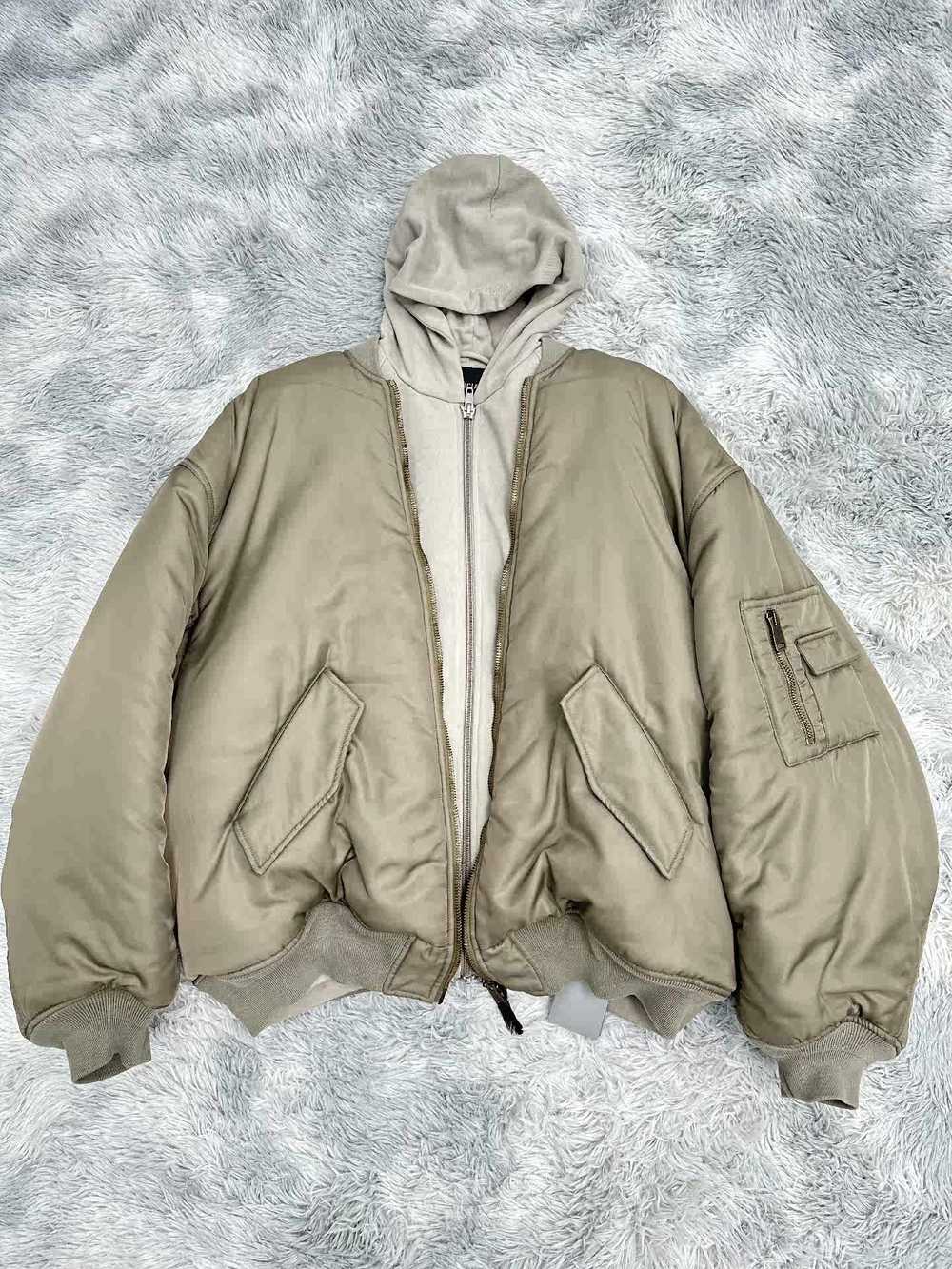 Balenciaga 23ss All-In Bomber: Faux Layered Fligh… - image 1