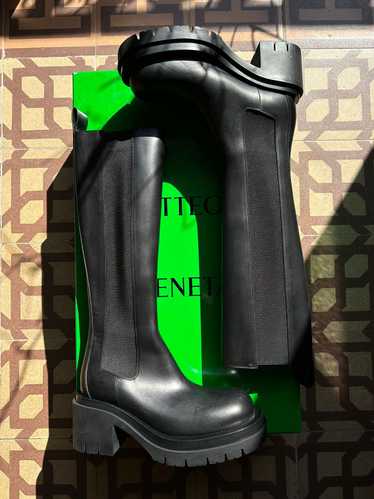 Bottega Veneta Black Lug Tall leather boots - image 1