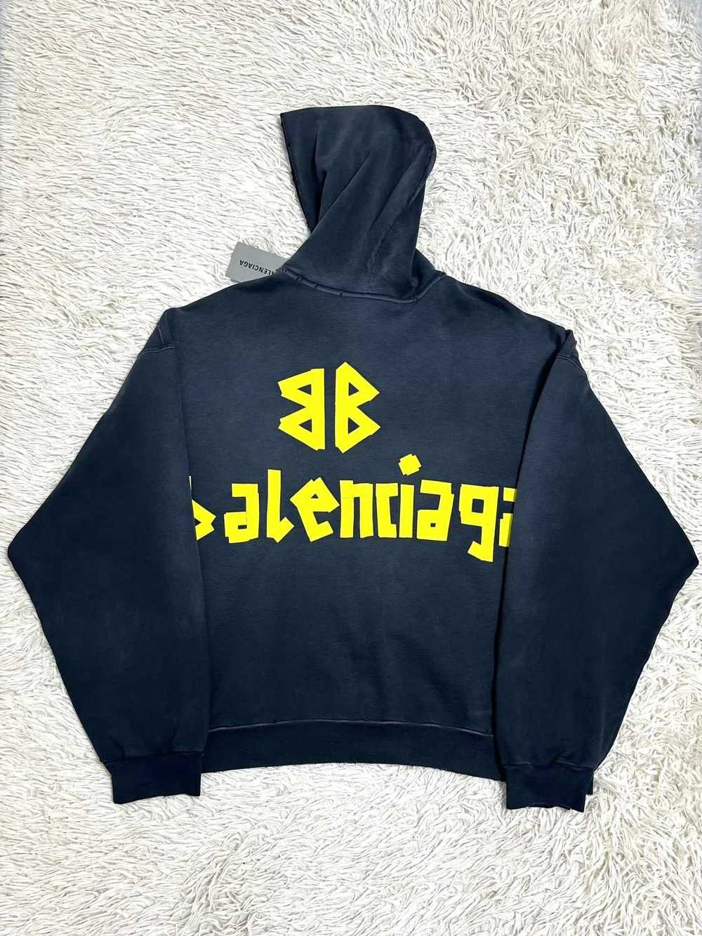 Balenciaga SS23 Tape Type Zip-up Hoodie - image 1