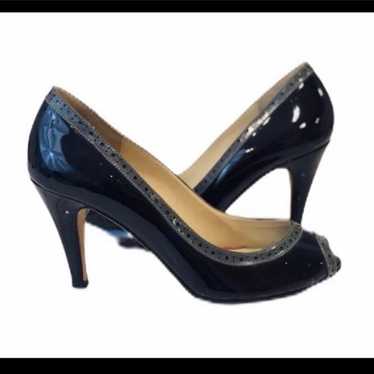 Johnston & Murphy Black Patent Leather Shoes Heels