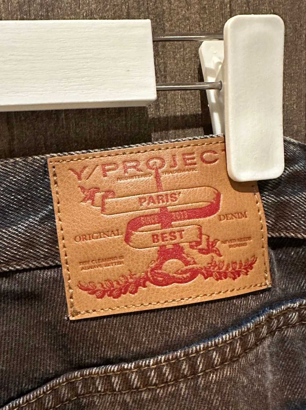 Y/Project Y Project Layered Denim Jeans - image 5