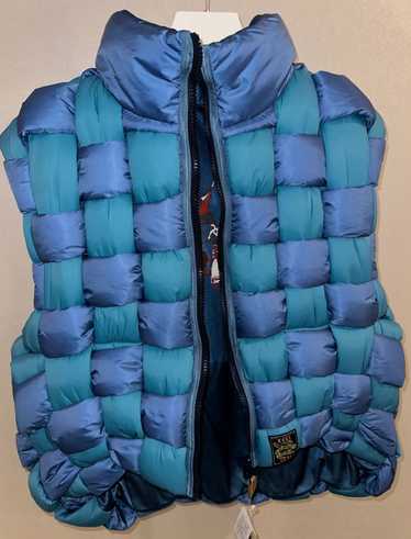 Kapital Woven Nylon KEEL Down Vest - image 1