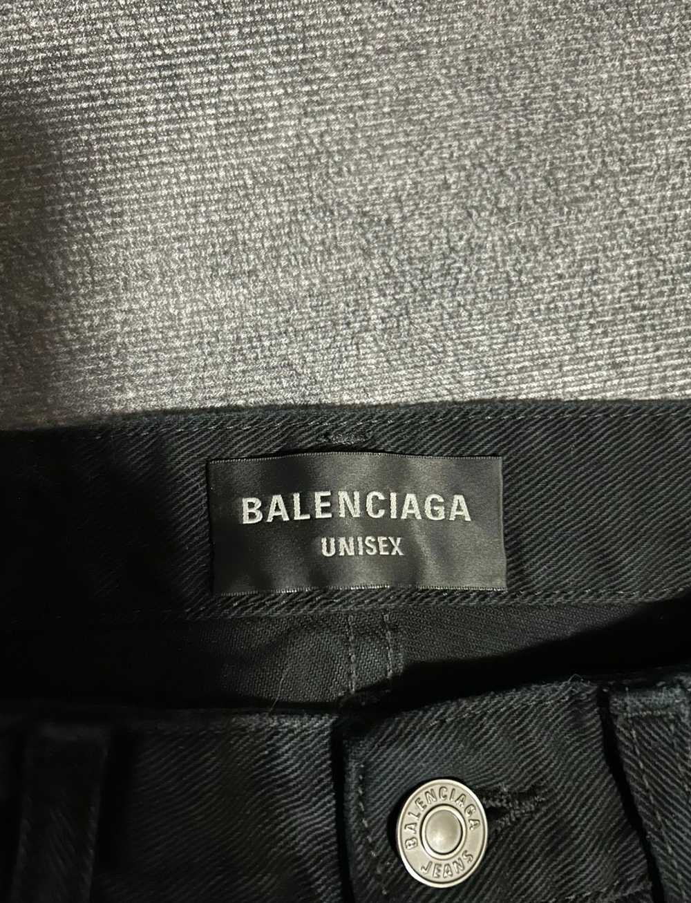 Balenciaga SS23 mid-rise wide-leg jeans - image 3