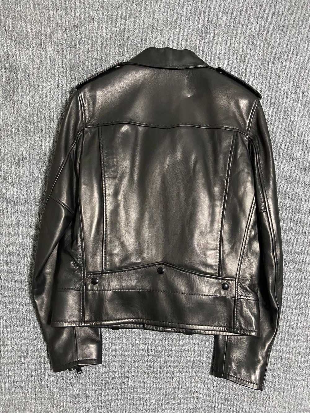 SAINT LAURENT SLP Black L01 Lambskin Leather Jack… - image 2