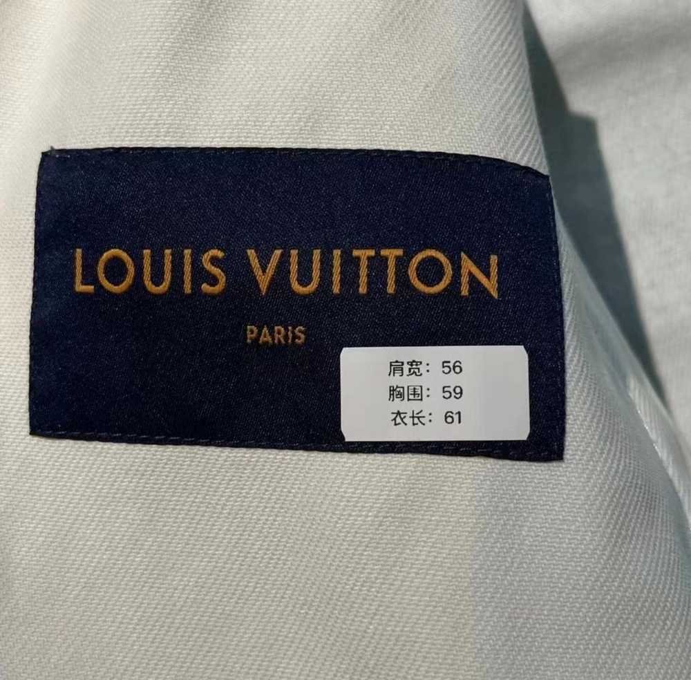 Louis Vuitton LV 2023 Green and White Denim JKT 50 - image 3