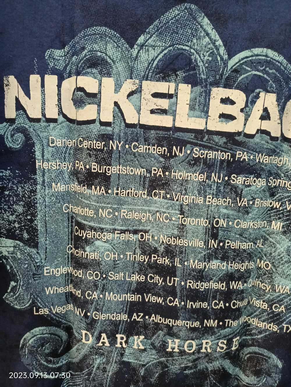 VINTAGE NICKELBACK DARK HORSE TOUR - image 8