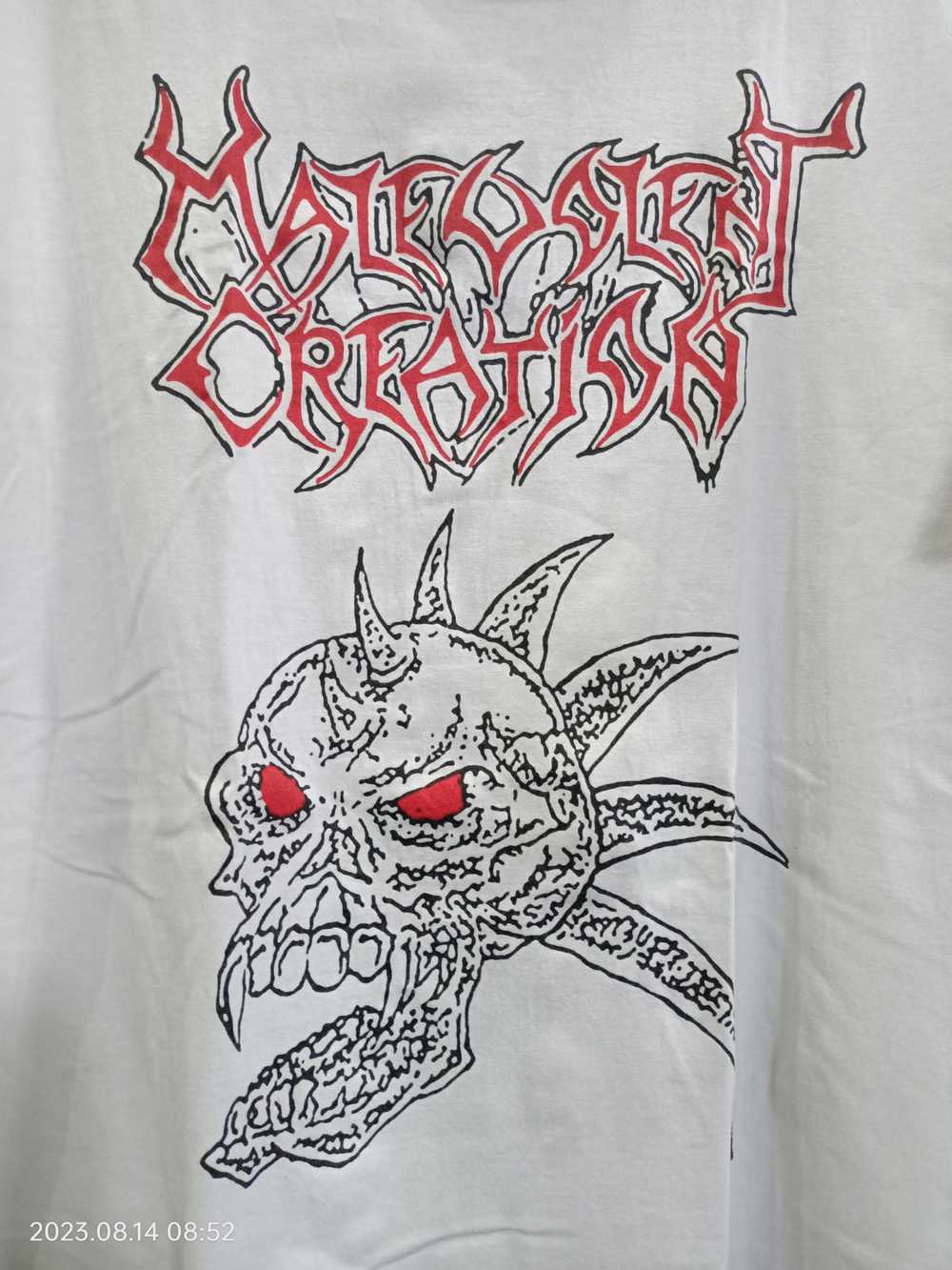 Vintage - RARE!!! MALEVOLENT CREATION DEMO SHIRT - image 4