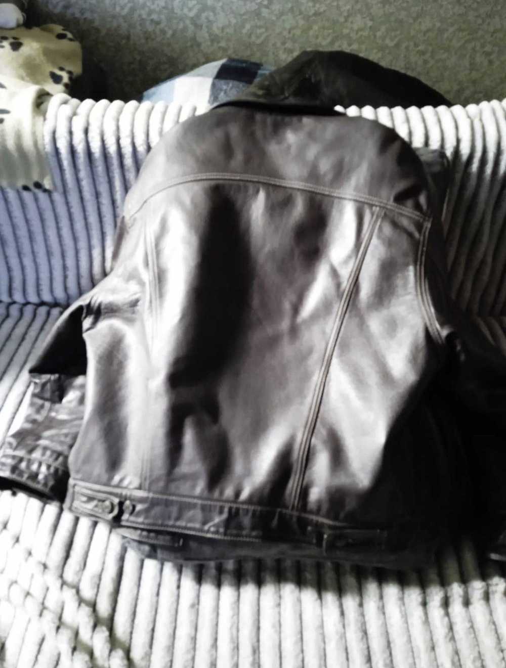 Leather Jacket × Levi's × Vintage Vintage 80s Lev… - image 3