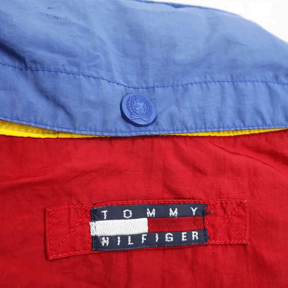 Vintage - TOMMY HILFIGER Big Logo Spellout Embroi… - image 9