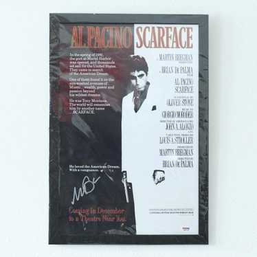 Al Pacino Scarface Movie Poster Autographed PSA C… - image 1