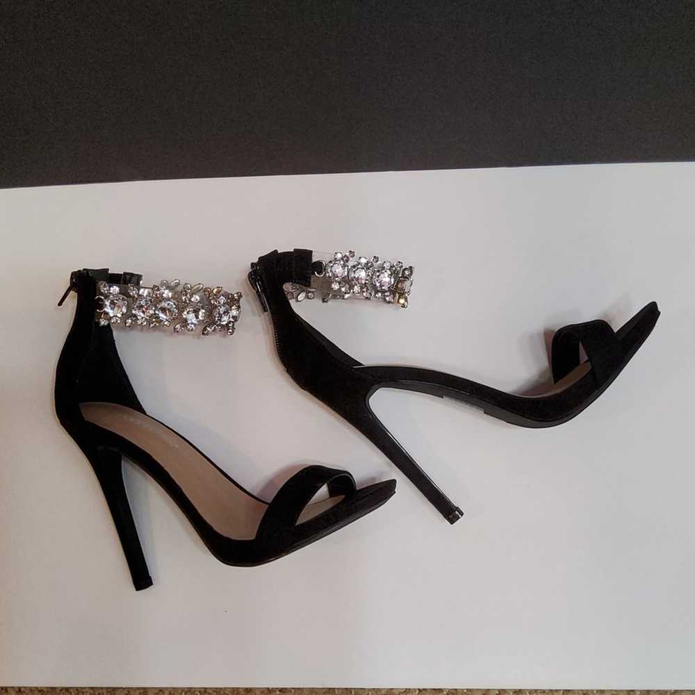 NWOT SHOEDAZZLE SYDNEY PROM SHOES SIZE 6 BLACK - image 2