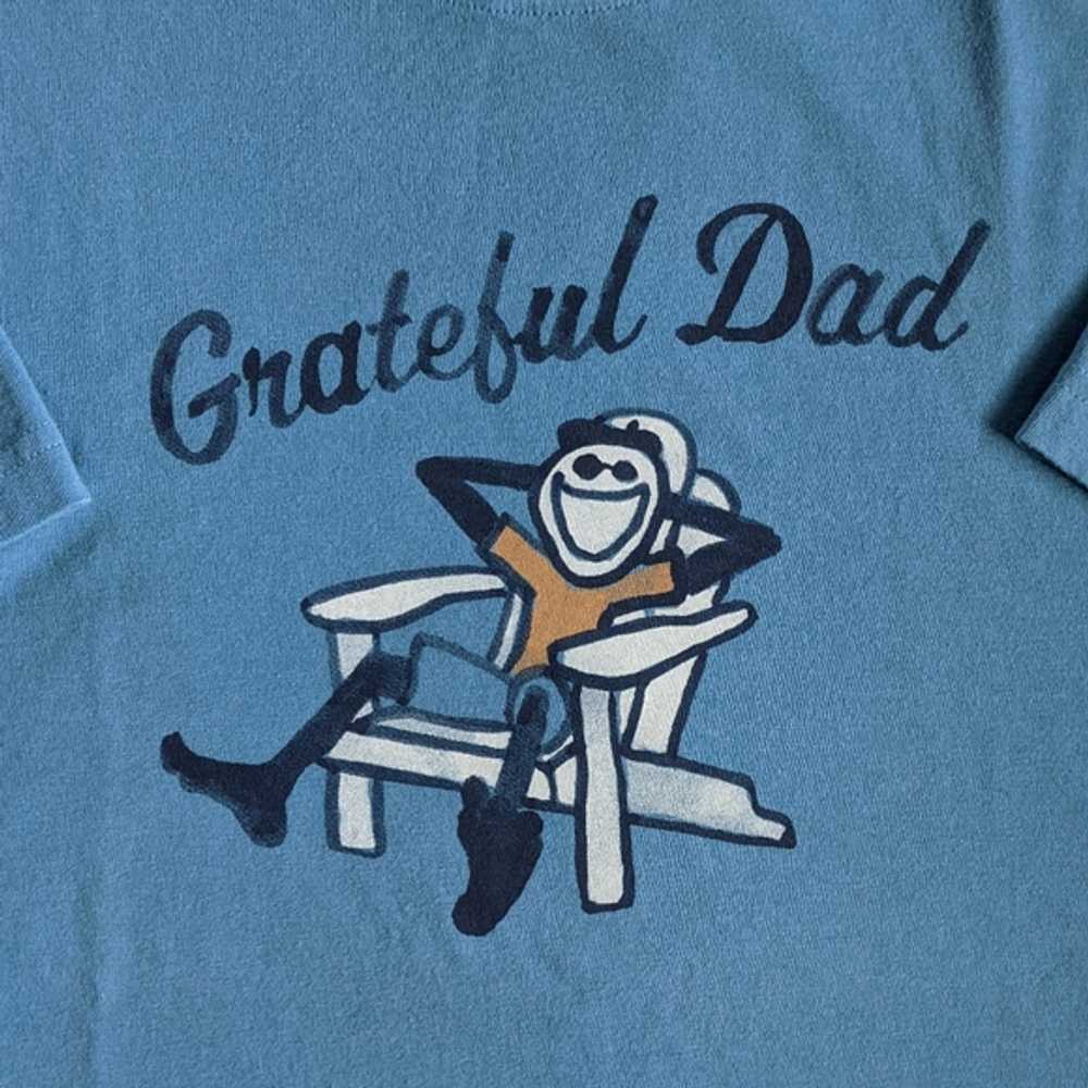 New! Life Is Good "Grateful Dad" Father's Day Blu… - image 4