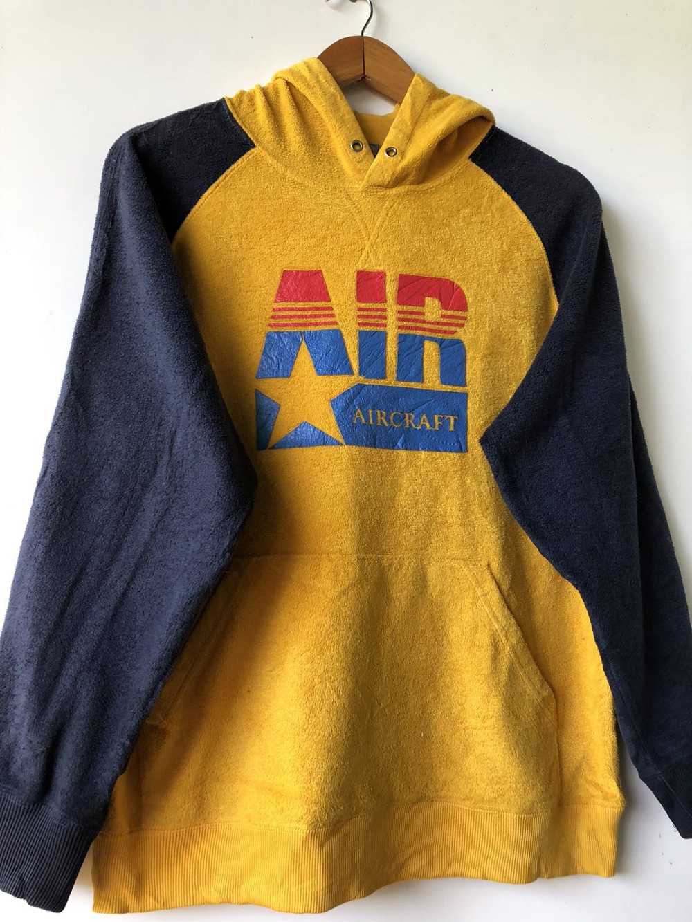 Japanese Brand - Vintage fleece Aircraft’s sweate… - image 3