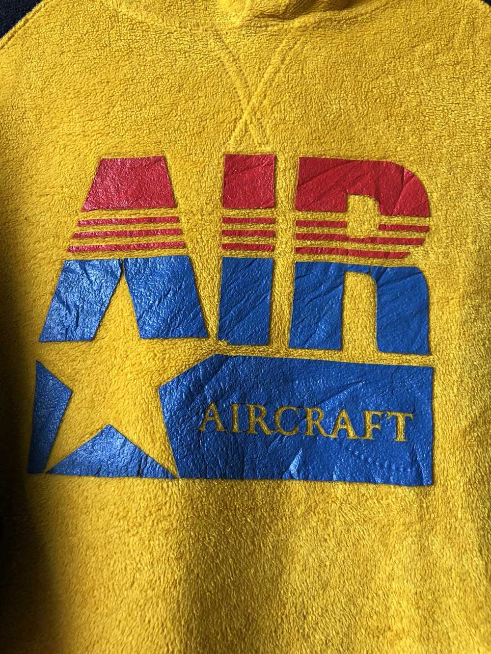 Japanese Brand - Vintage fleece Aircraft’s sweate… - image 4