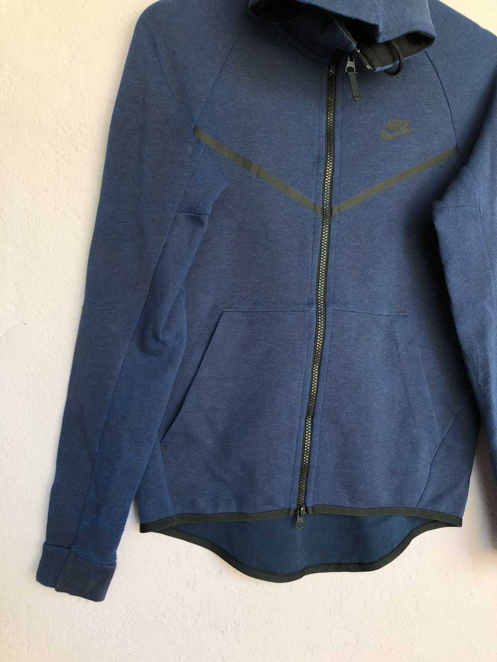 Nike blue tech fleece windrunner hoodies nice des… - image 3