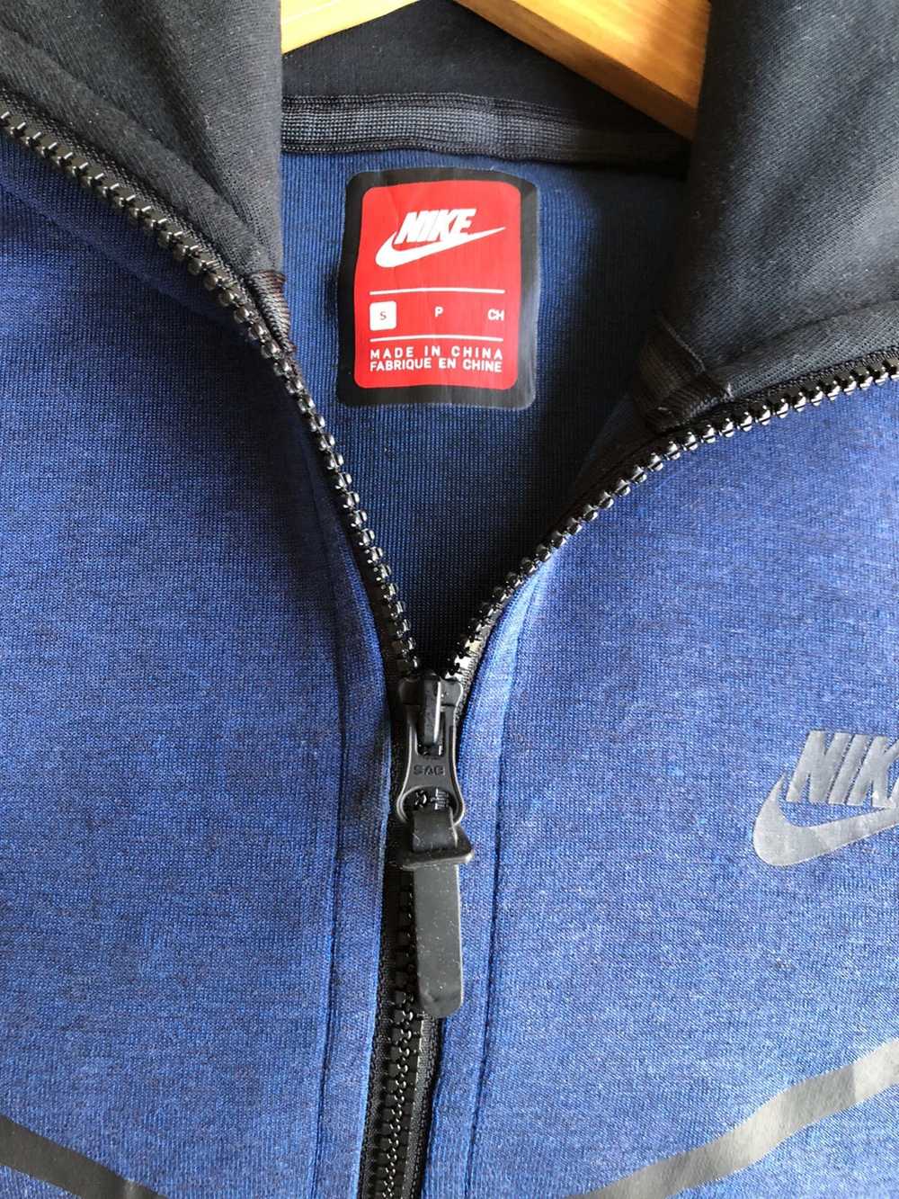 Nike blue tech fleece windrunner hoodies nice des… - image 5