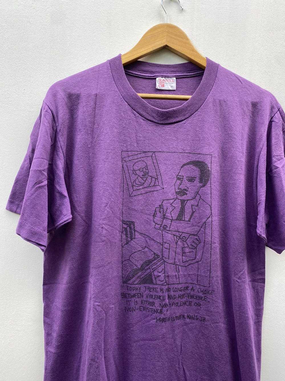 Very Rare - Vintage Martin Luther king JR purple … - image 2