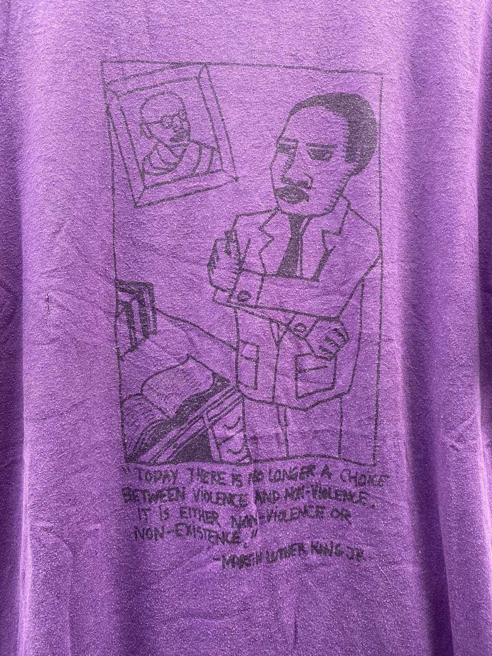 Very Rare - Vintage Martin Luther king JR purple … - image 5