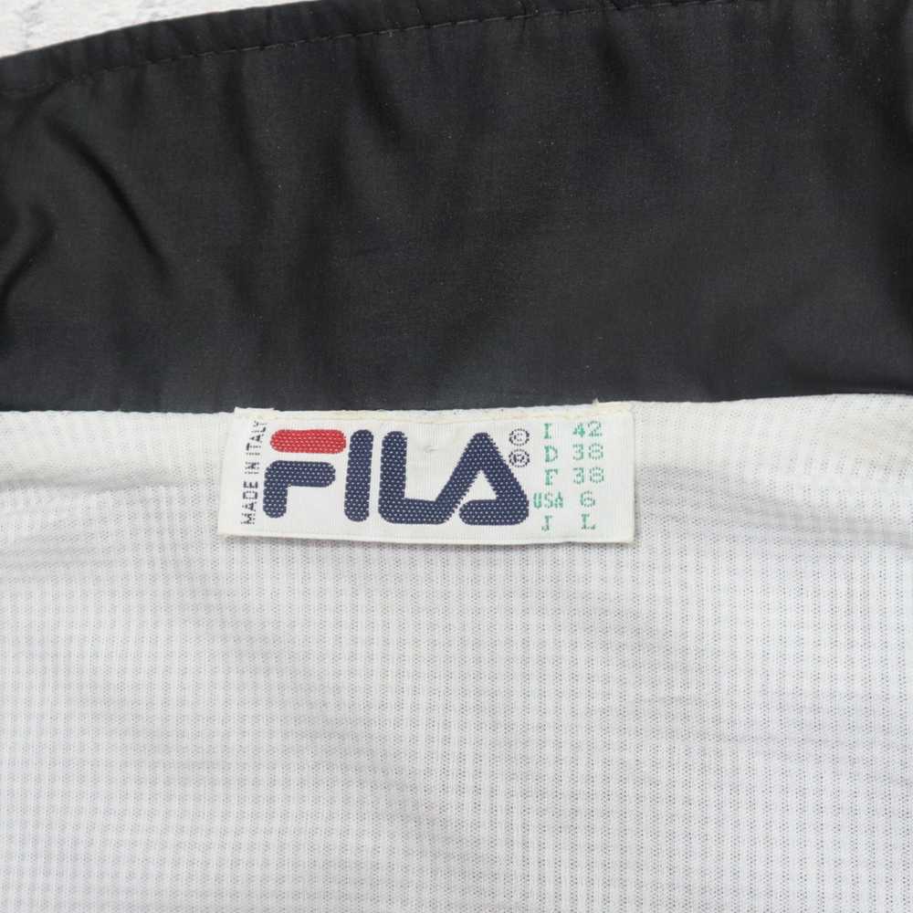 Vintage 90s FILA Mini Logo Embroidered Bomber Win… - image 5