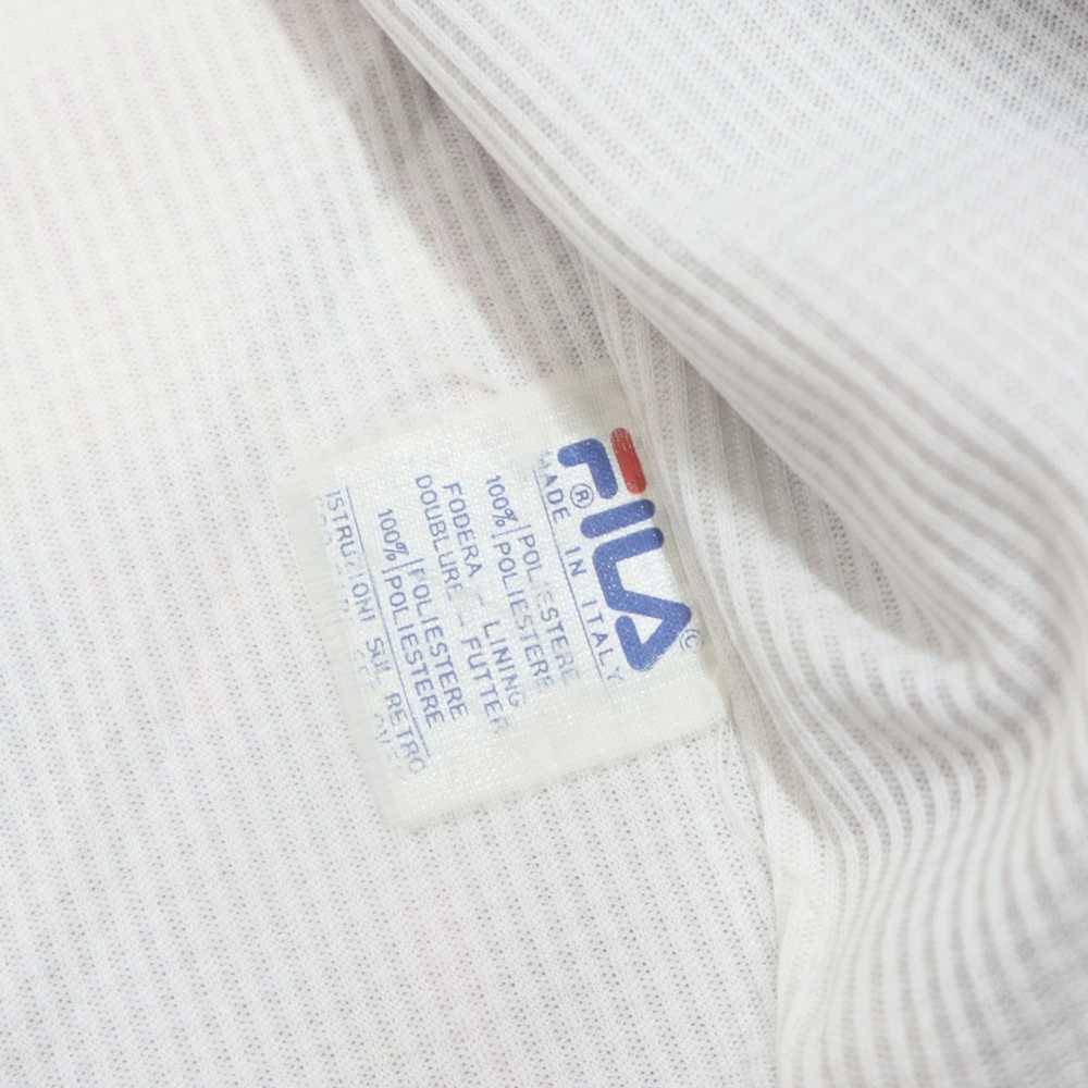 Vintage 90s FILA Mini Logo Embroidered Bomber Win… - image 6