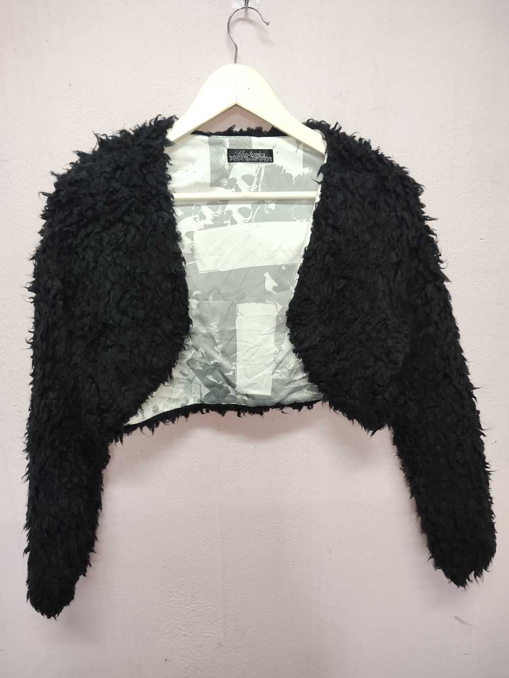 Runway Hysteric Glamour Fleece Crop Top - image 1