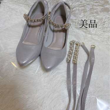 RANDA Silver High Heel Pumps 7-way Pumps