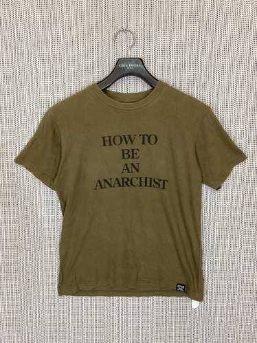 ‼️VTG FPAR GREEN FADED TSHIRT HOW TO BE AN ANARCHI