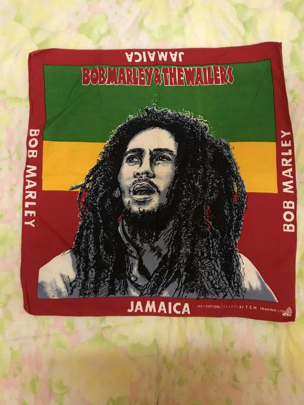 Vintage - ‼️VTG BANDANA/HANDKERCHIEF BOB MARLEY - image 3