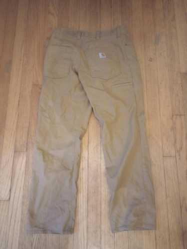 Carhartt Relaxed Fit Khaki Work Pants