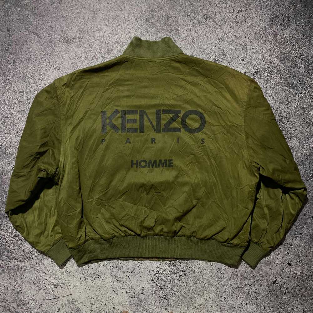 Kenzo Paris Homme Big Logo Bomber Jacket - image 1