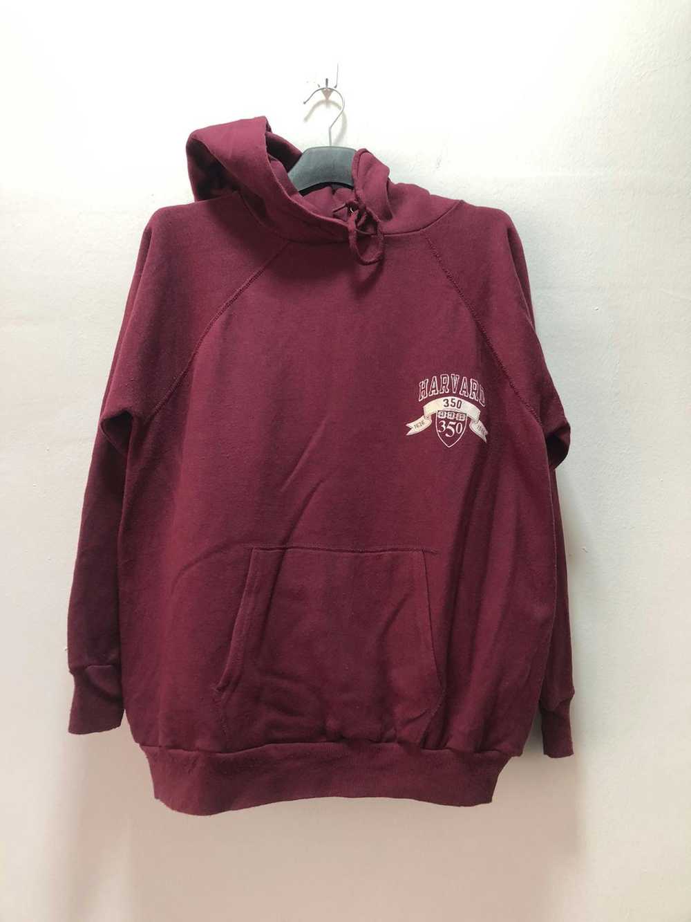 Vintage HARVARD UNIVERSITY Hoodie 1986 350years - image 1