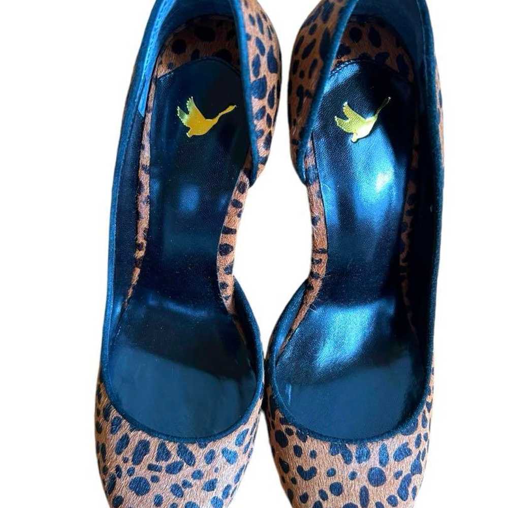 ♦︎TSURU by MARIKO OIKAWA Harako Leopard Pumps - image 1