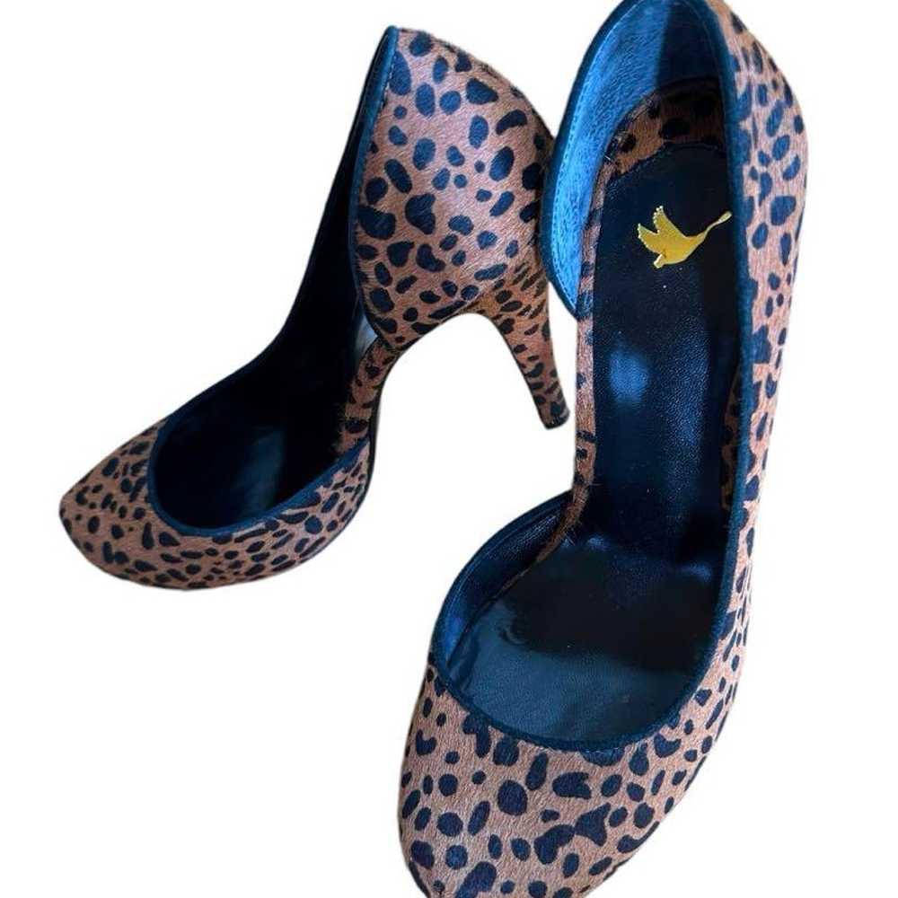 ♦︎TSURU by MARIKO OIKAWA Harako Leopard Pumps - image 2