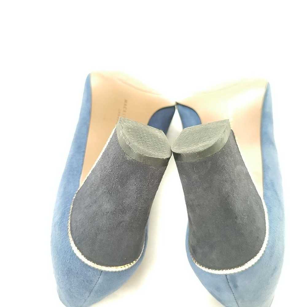 Mackintosh London Heel Pumps 23.5 Suede Blue g36 - image 6