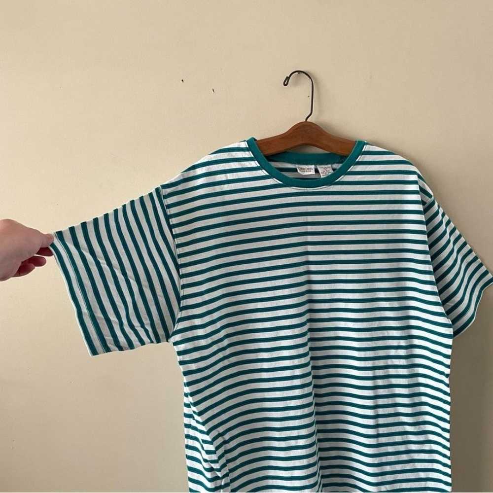 Vintage 90s y2k Cherokee Striped Tee shirt - image 4