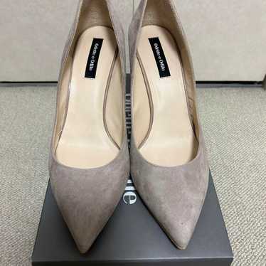 Odette e Odile Beige Suede High Heels