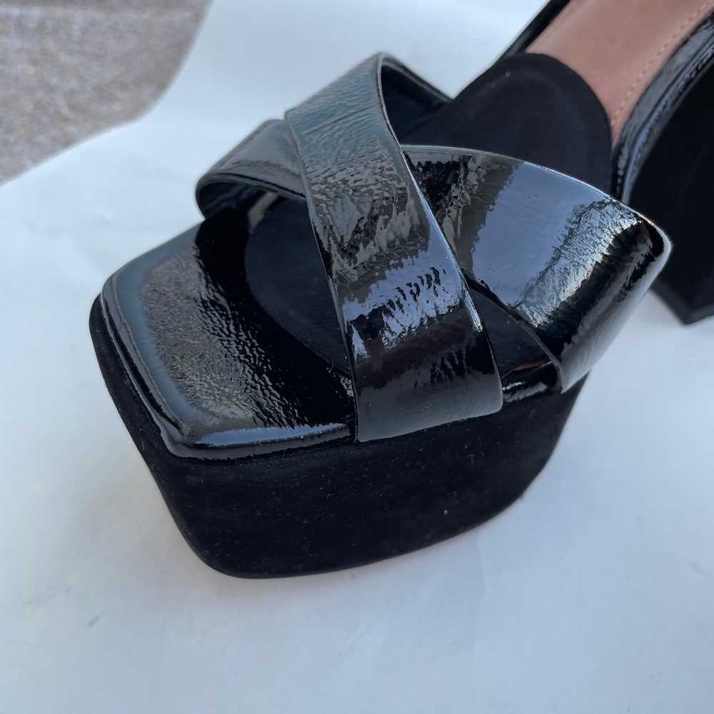 Maeve platform black heels 38EU - image 8