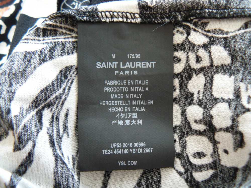 Saint Laurent Paris YSL SLP Leopard Hawaiian Prin… - image 4