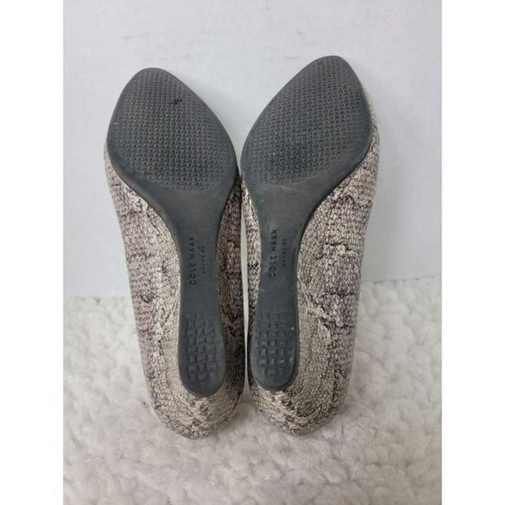 Cole Haan Women's Size 6.5  Gray Snake Grand Ambi… - image 10