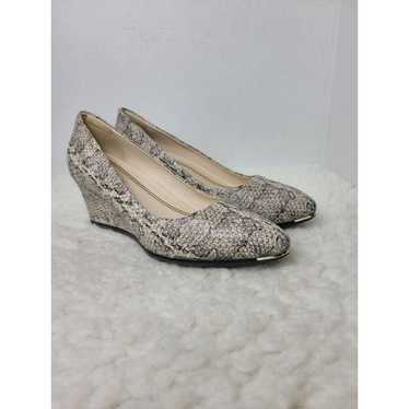 Cole Haan Women's Size 6.5  Gray Snake Grand Ambi… - image 1