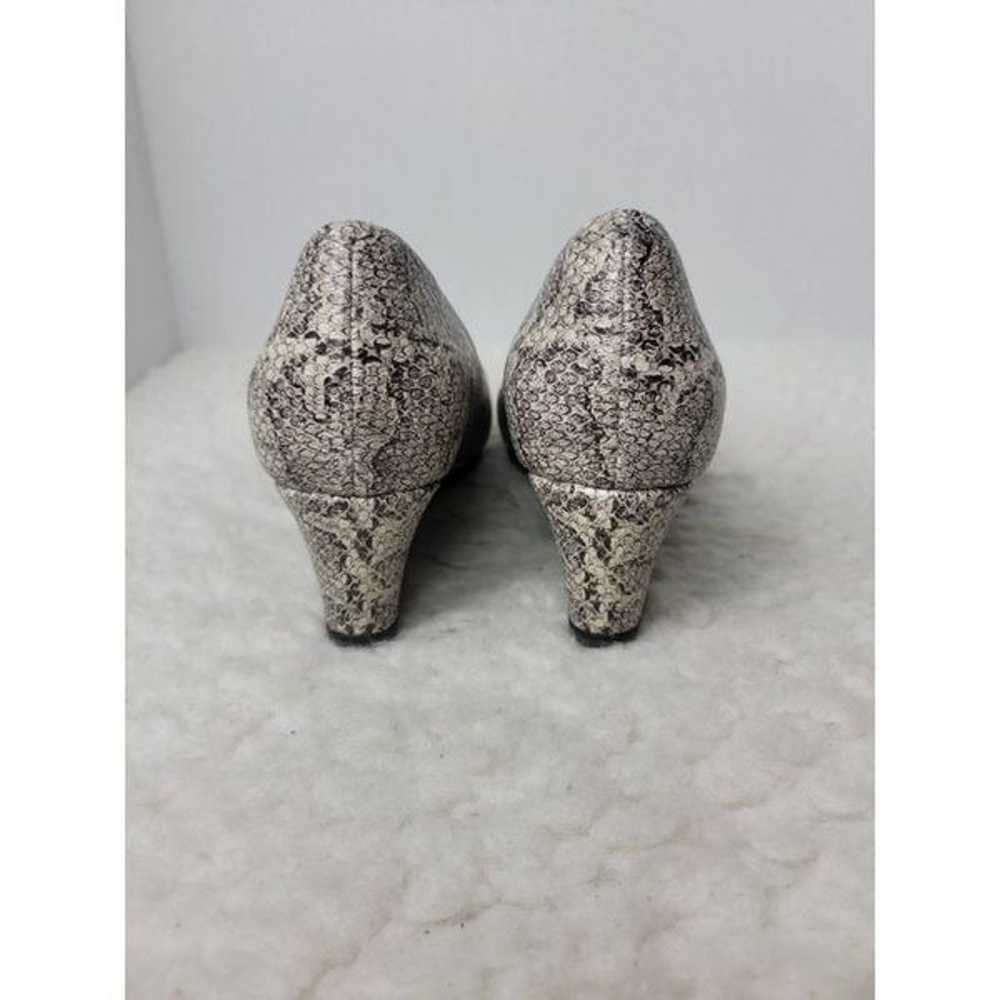 Cole Haan Women's Size 6.5  Gray Snake Grand Ambi… - image 4