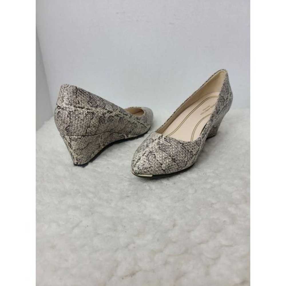 Cole Haan Women's Size 6.5  Gray Snake Grand Ambi… - image 5