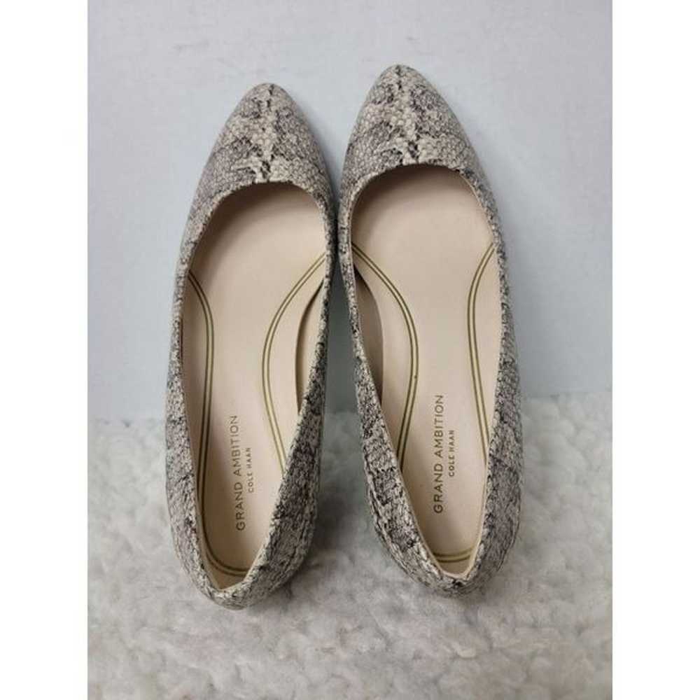 Cole Haan Women's Size 6.5  Gray Snake Grand Ambi… - image 7