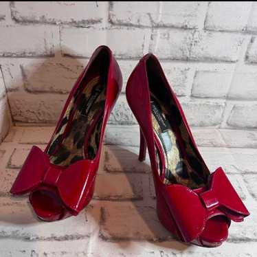 【Like New】☆DOLCE & Gabbana☆Enamel Pumps☆22.5cm☆Re… - image 1